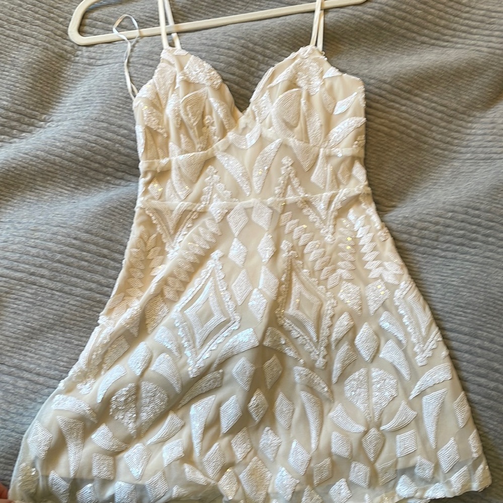 Super Down Revolve Size Small Gorgeous Sequin Dre… - image 1